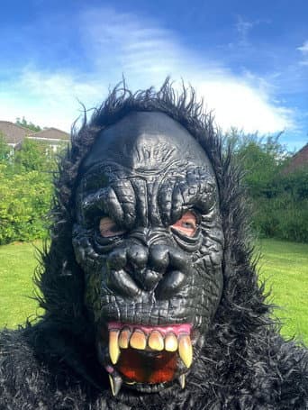killa gorilla from outer space poster